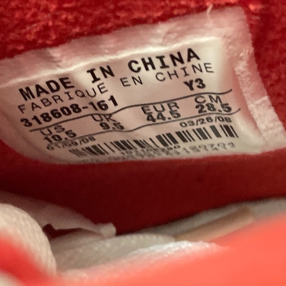 Jordan 5 Fusion 'Varsity Red - Black / White' Air Force 1 - Picture 16 of 16